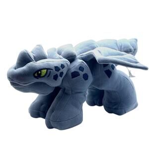 Plush Lego Ninjago RIYU Baby Dragon, 13" Blue/Gray, Manhattan Toy Co., 2023
